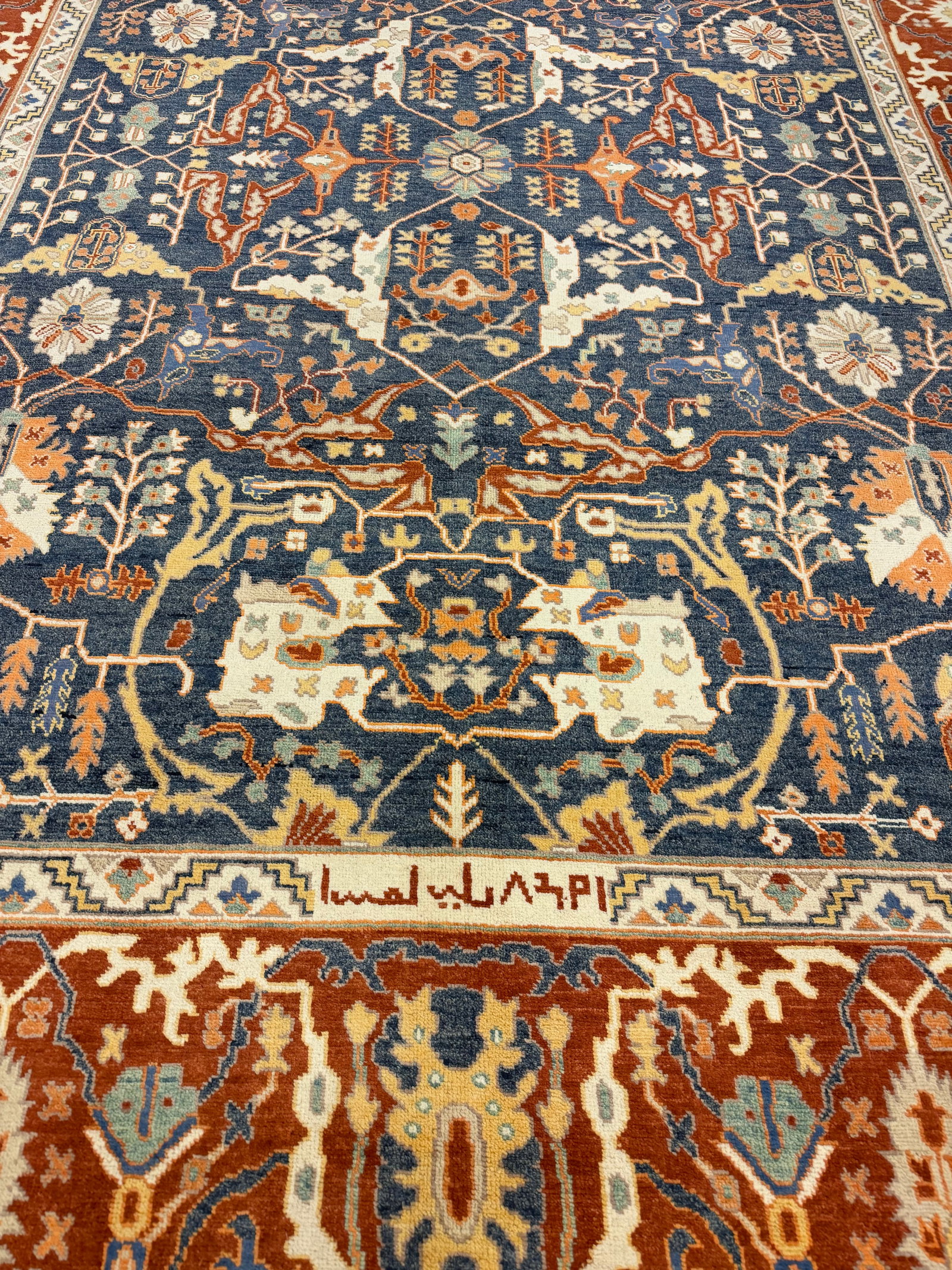 Persian Serapi D192 9'1" x 12'4" hand knotted - 3