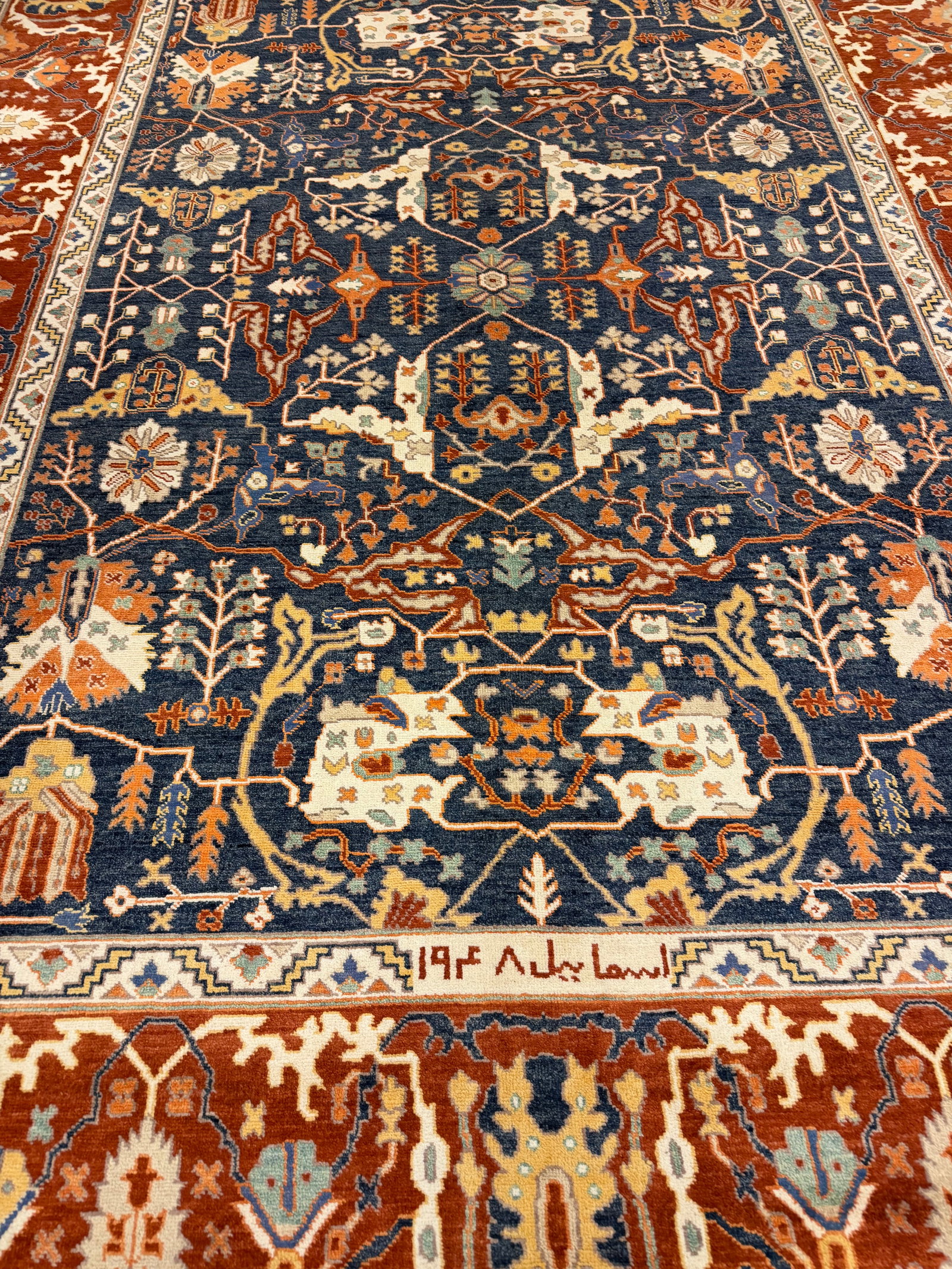 Persian Serapi D192 9'1" x 12'4" hand knotted - 6