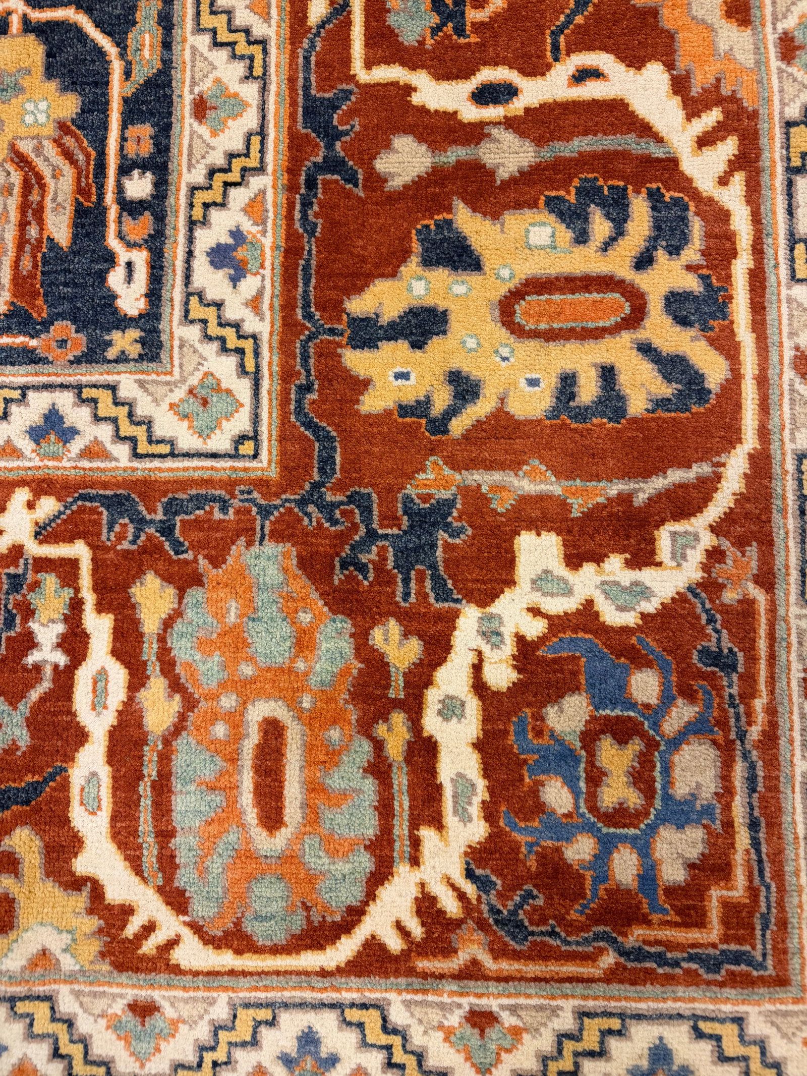 Persian Serapi D192 9'1" x 12'4" hand knotted - 7