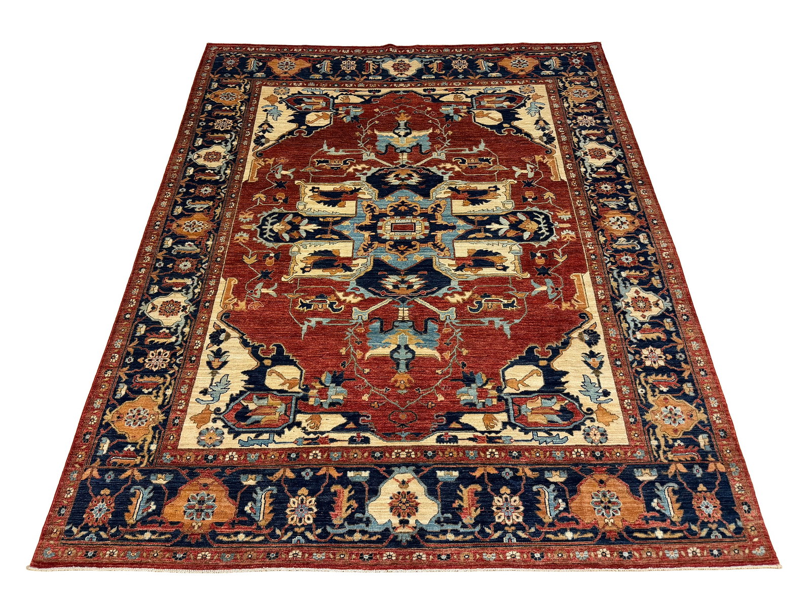 Persian Serapi D210 8'x9'8" style hand knotted (1 of 11)