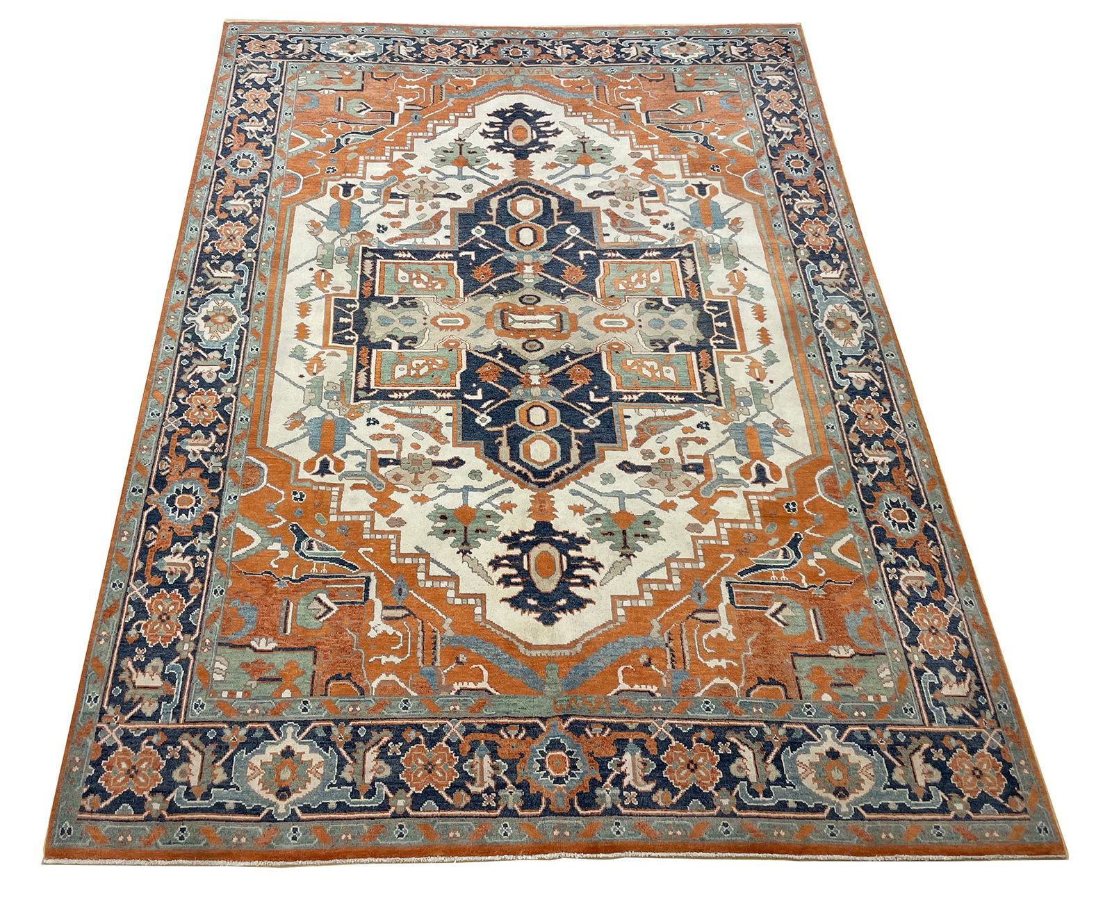 Persian Serapi D165 8'x10'2" hand knotted
