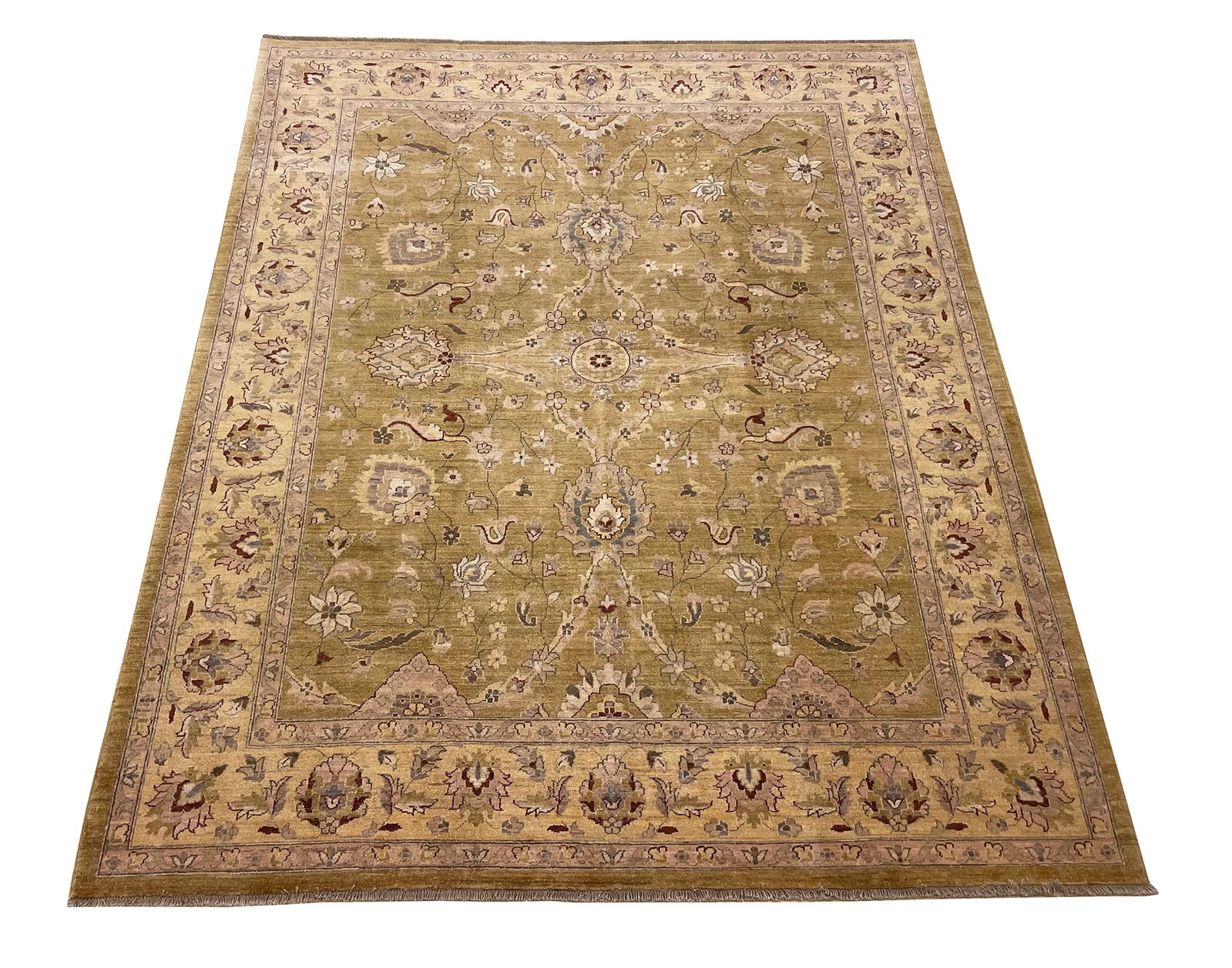 Persian Peshawer D163 8'2" x 10' hand knotted (1 of 7)