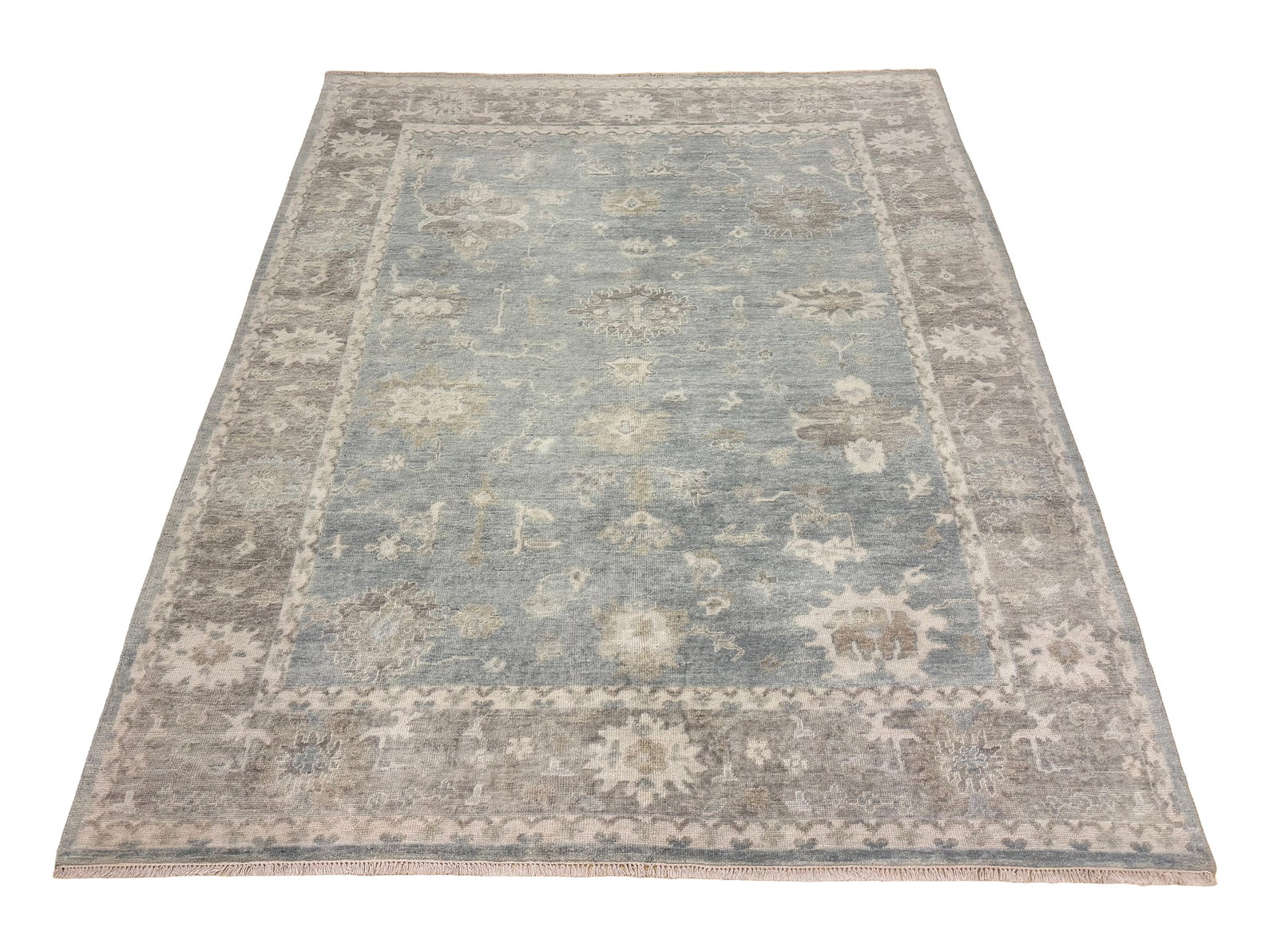 Persian Tribal D223 7'10"X9'10" Wool Rug hand knotted