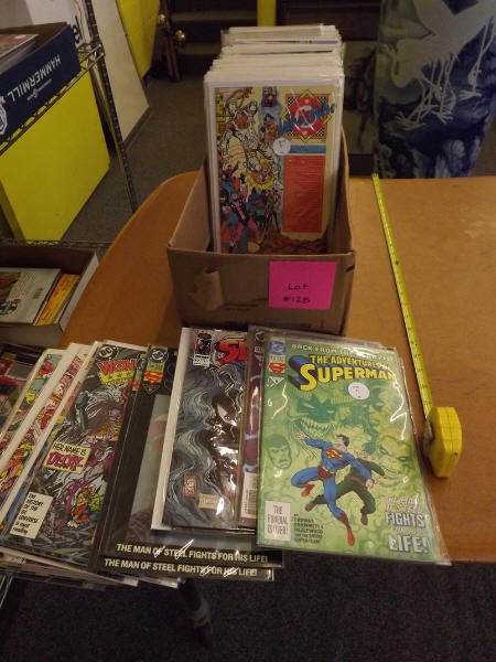 COMICS: BOX OF COMICS INC Superman
