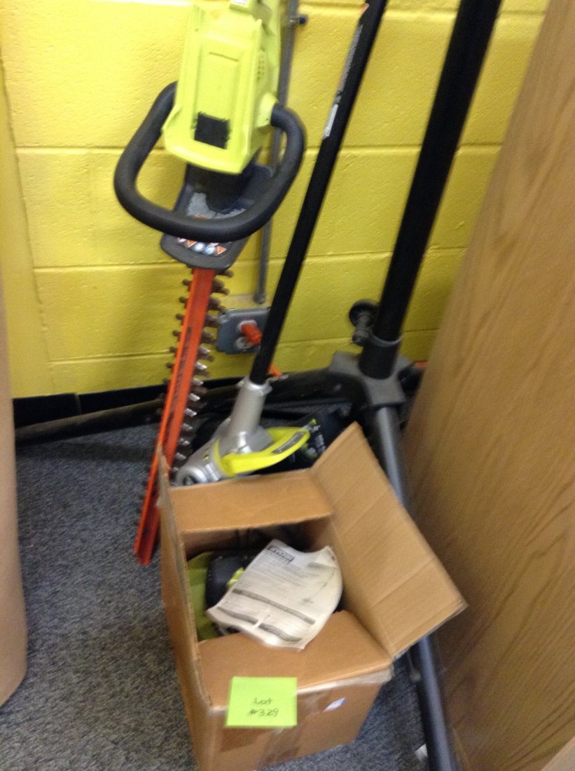 RYOBI TOOLS: COLLECTION OF RYOBI POWER TOOLS WITH BATTERIES AND CHARGERS