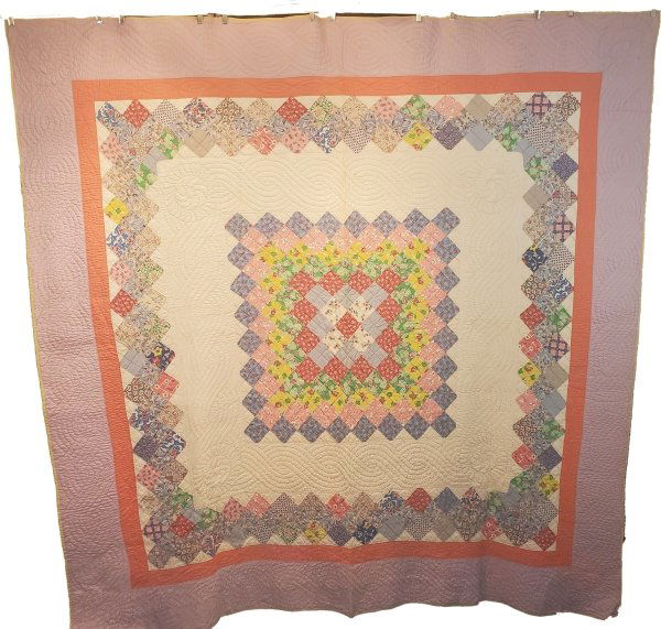 Vintage Quilt c1930s Washingtons Pavement (1 of 12)