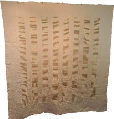 Vintage Quilt c1900 Bars Arrangement (1 of 10)