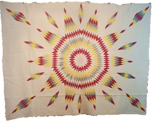 Antique c1900 Exploding 10 Pointed Star (1 of 9)