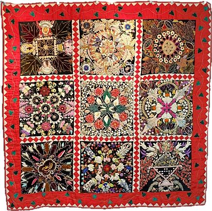 Victorian Era Album Quilt Maryland Provenance (1 of 20)