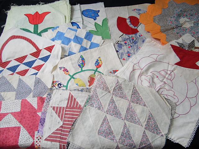 Vintage Quilt Block Grouping (1 of 7)