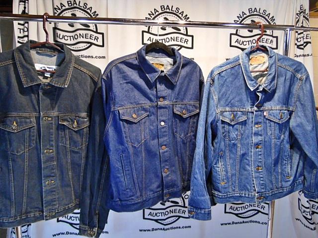 3 Mens Vintage Denim Jackets Levis Roebucks (1 of 10)