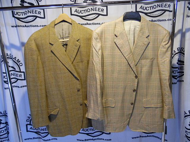 2 Brown Plaid Mens Jackets (1 of 9)