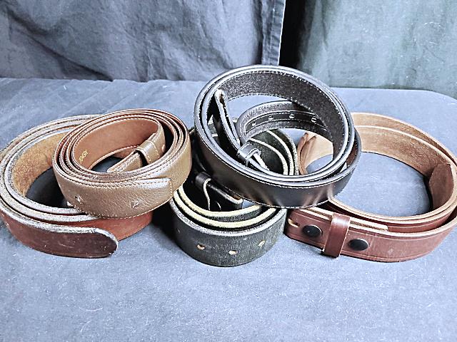 Bulgari Leather Belt Size 80 32