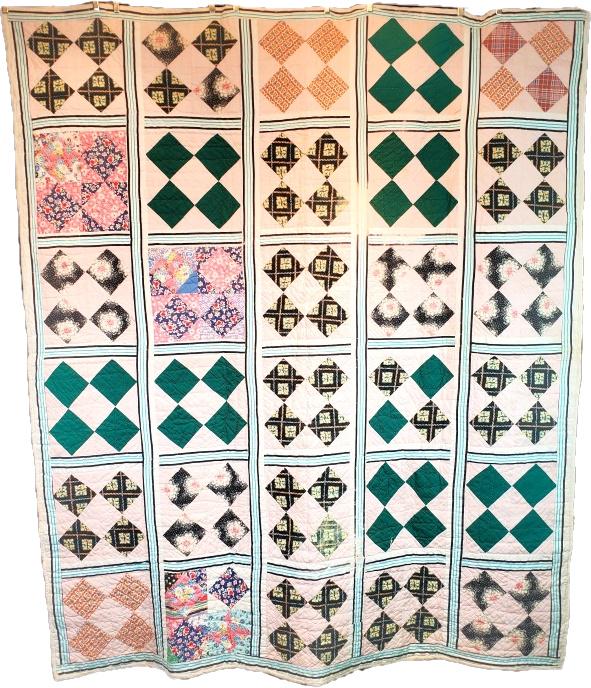 Vintage Quilt - Broken Sash (1 of 7)