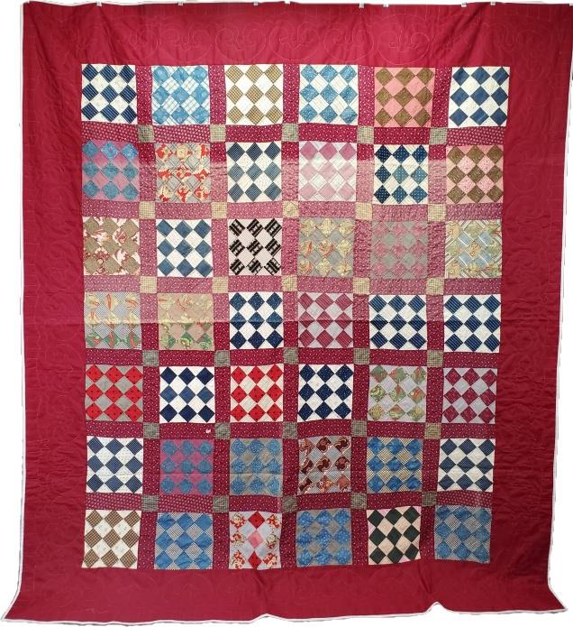 Antique VA Quilt - Trip Around the World (1 of 8)
