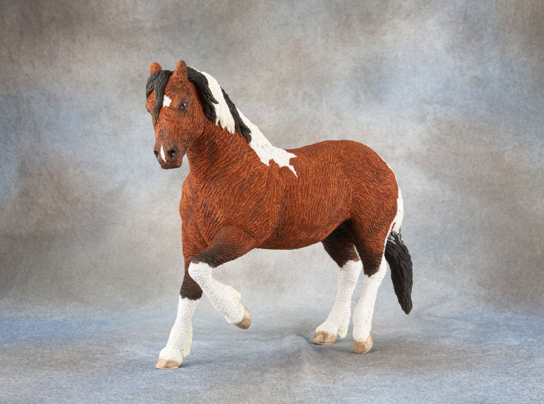 Custom Curly Horse Model - Breyer Horse (1 of 1)
