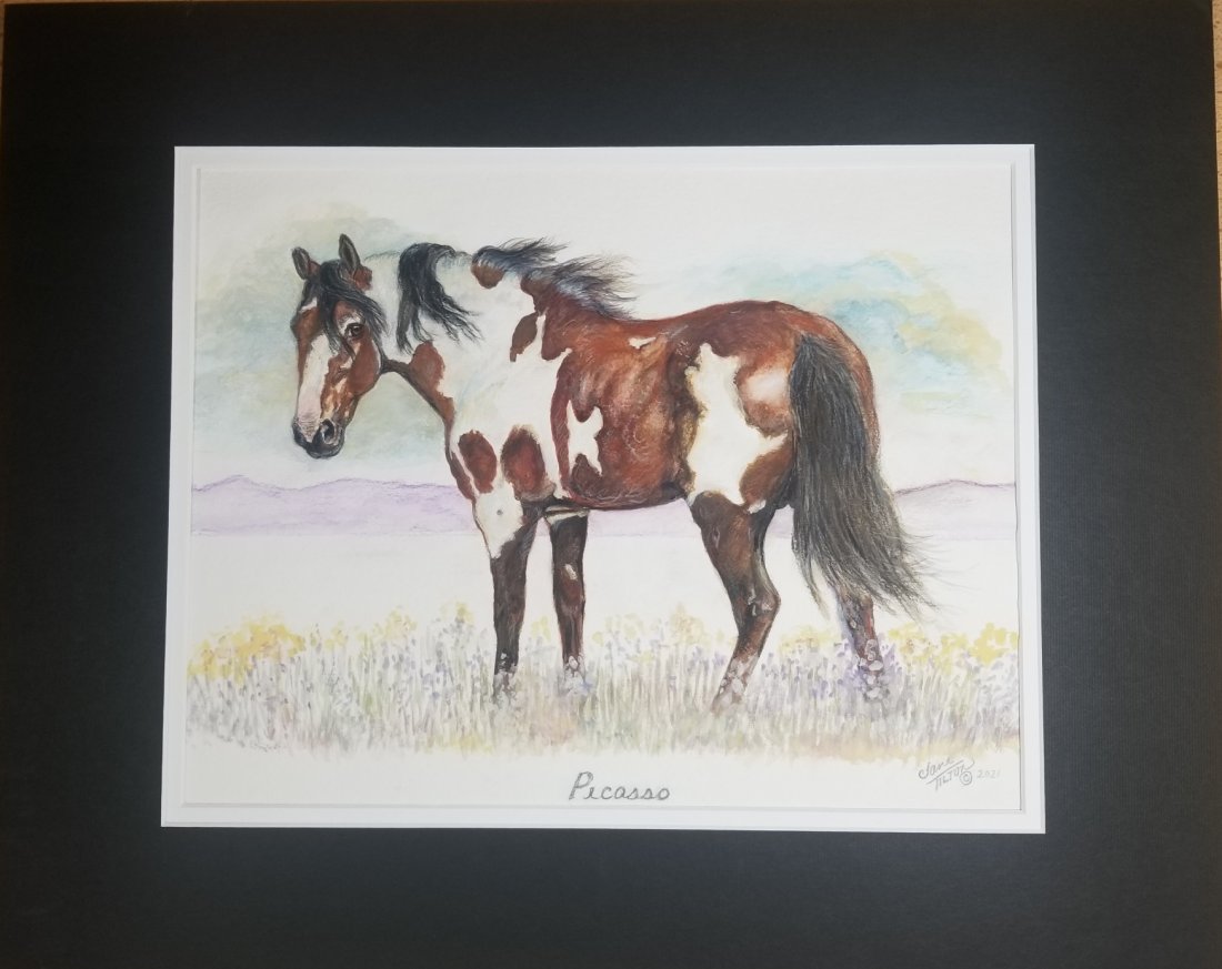 Painting - "Picasso" Breyer Horse (1 of 1)