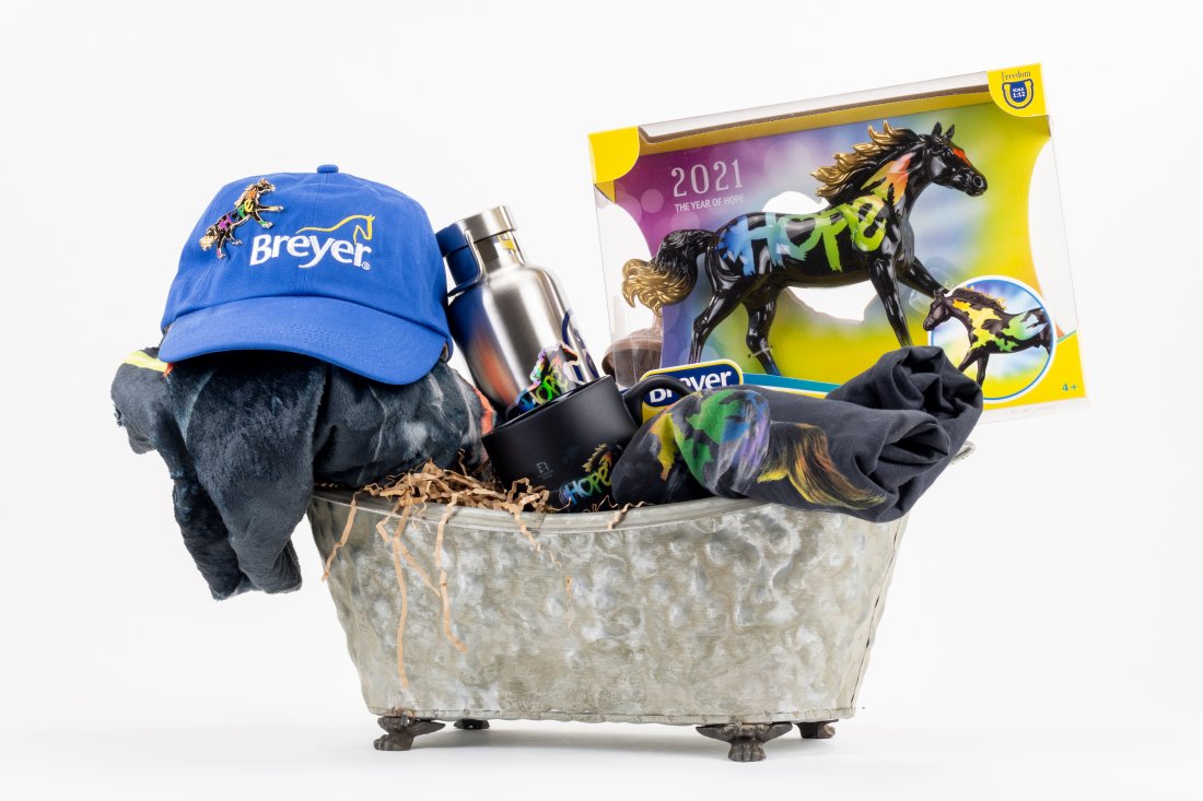 Basket of HOPE - Breyer Horse (1 of 1)