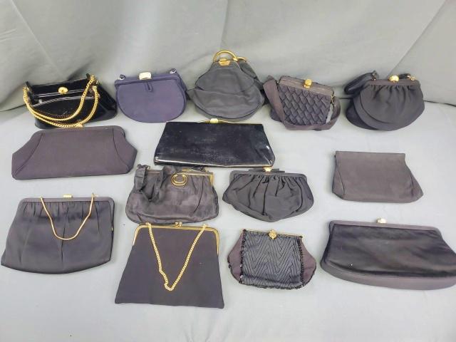 14 Vintage Black Purses (1 of 20)