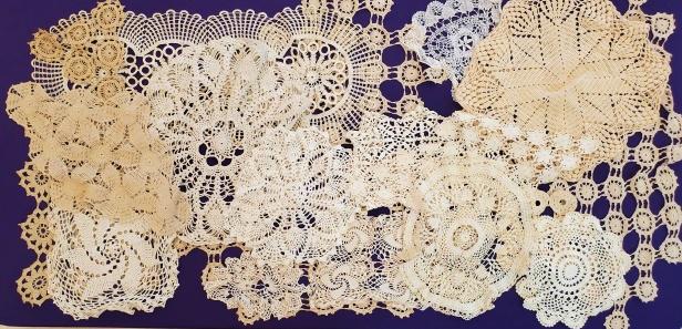 20 Vintage Hand Crocheted Doilies - Group B (1 of 18)