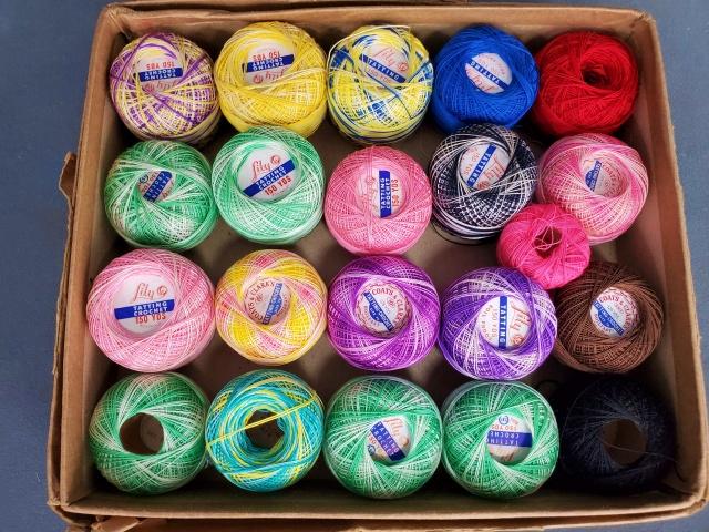 Lot of Vintage Crochet and Tatting Thread (1 of 3)