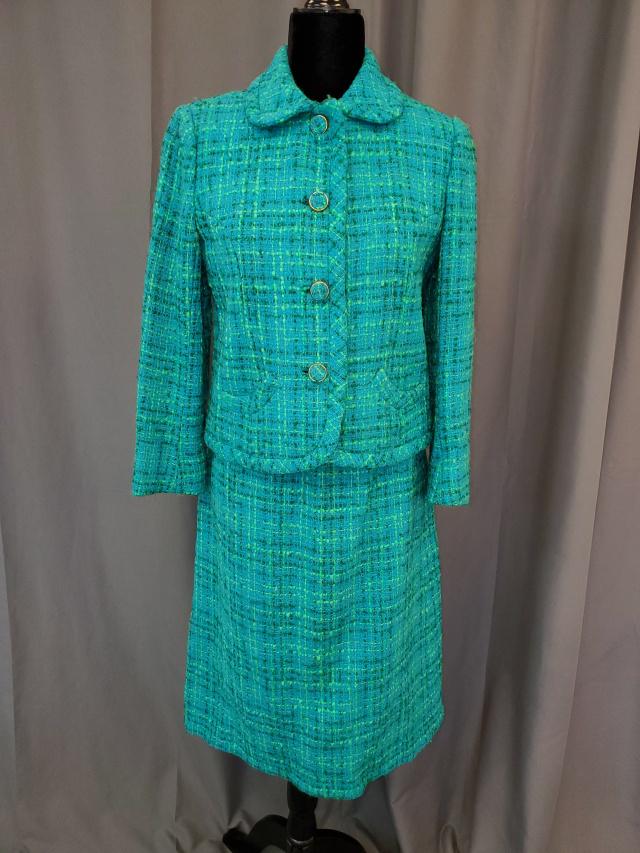 Vintage Wool Peck & Peck Skirt Suit (1 of 8)