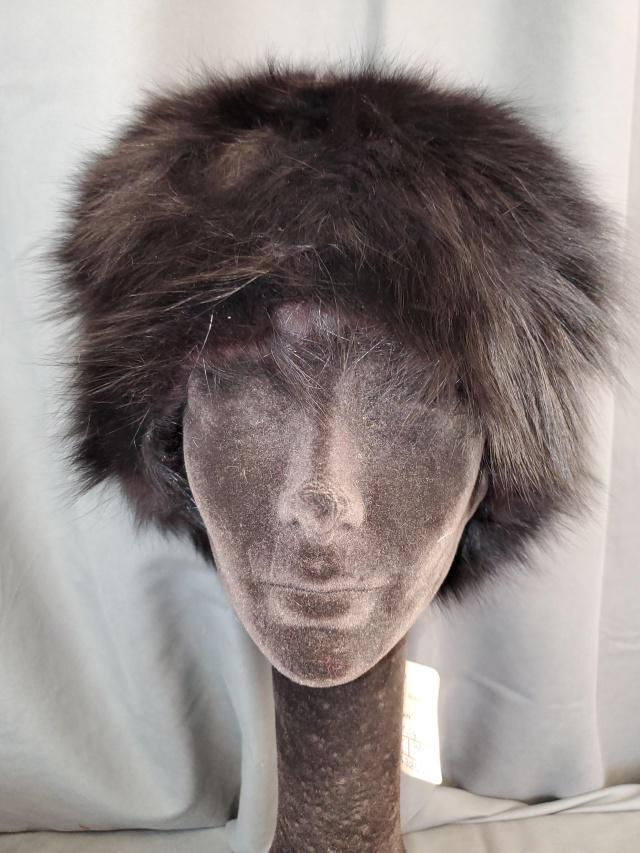 Vintage Ladies Dyed Blue Fox with Original Tags (1 of 6)