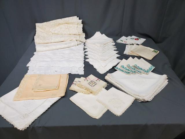 Vintage Table Linen Grouping (1 of 20)