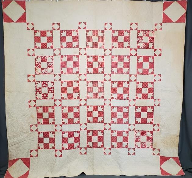 Antique Signature Quilt 1846 Philadelphia (1 of 19)