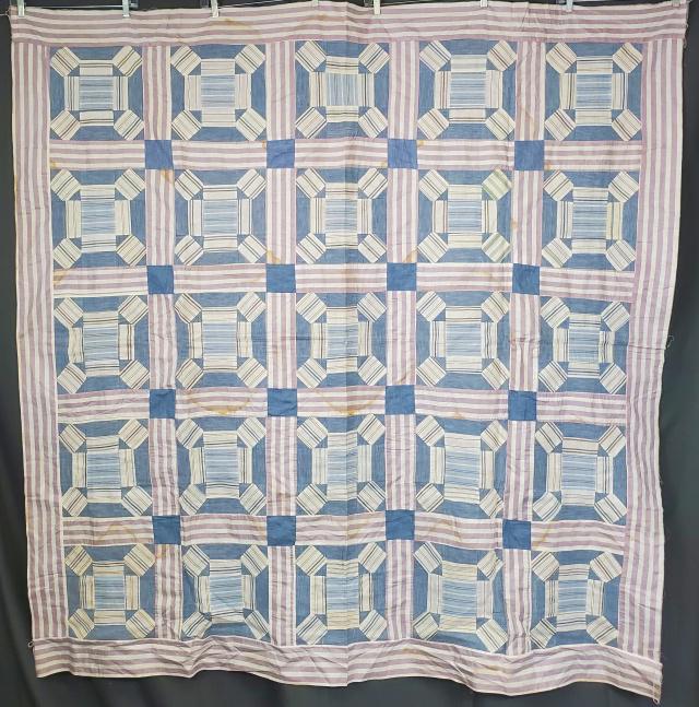 Antique Rolling Stone Quilt Top (1 of 8)