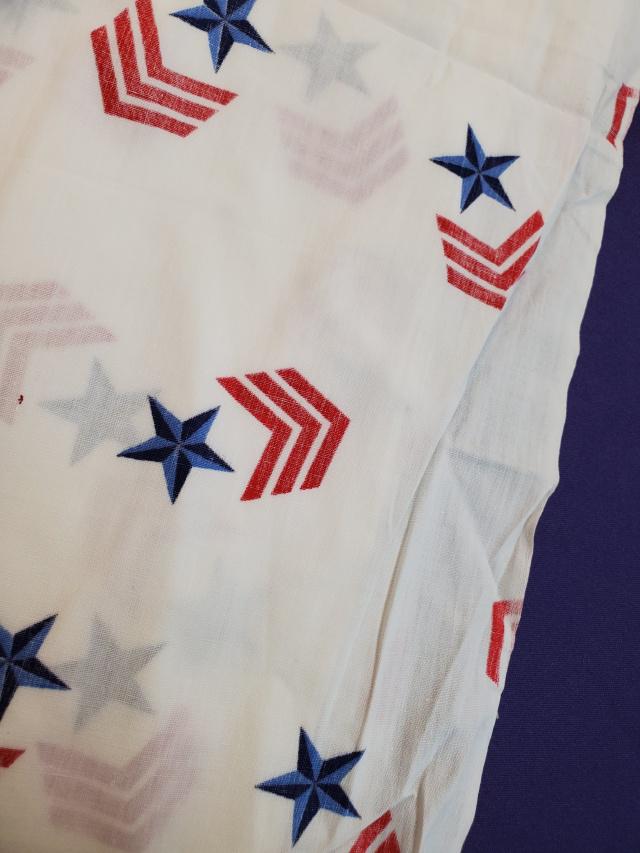 Vintage WW2 Cotton Fabric (1 of 2)