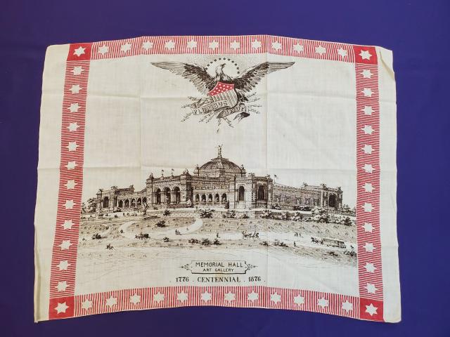 Antique Centennial 1876 Bandana (1 of 6)