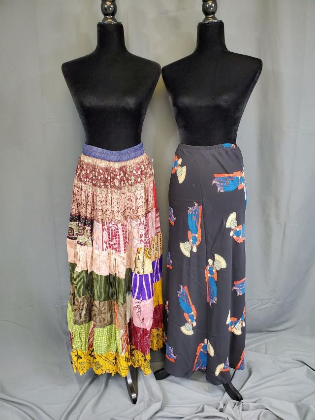 2 Silk Maxi Skirts (1 of 10)