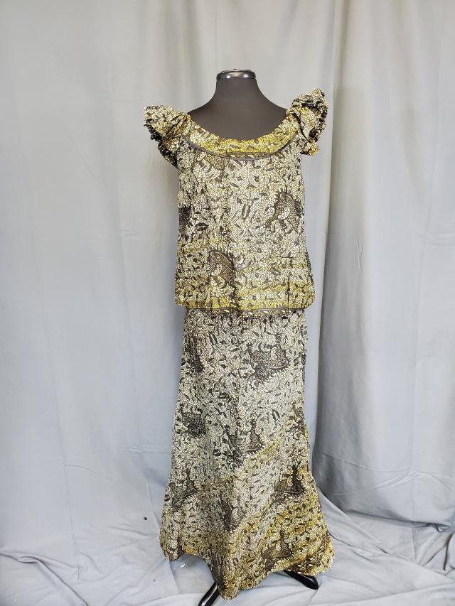 Ethnic Batik Skirt with Top (1 of 6)