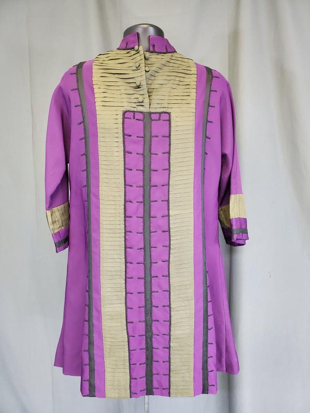 Men's Purple and Green Ethnic Tunic (1 of 11)