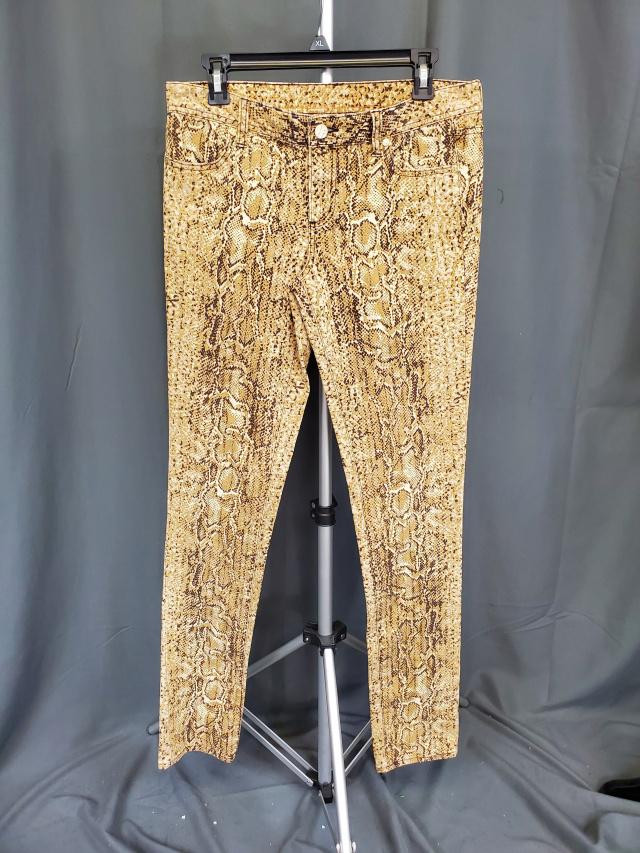 Tory Burch Faux Snakeskin Super Skinny Jeans (1 of 5)