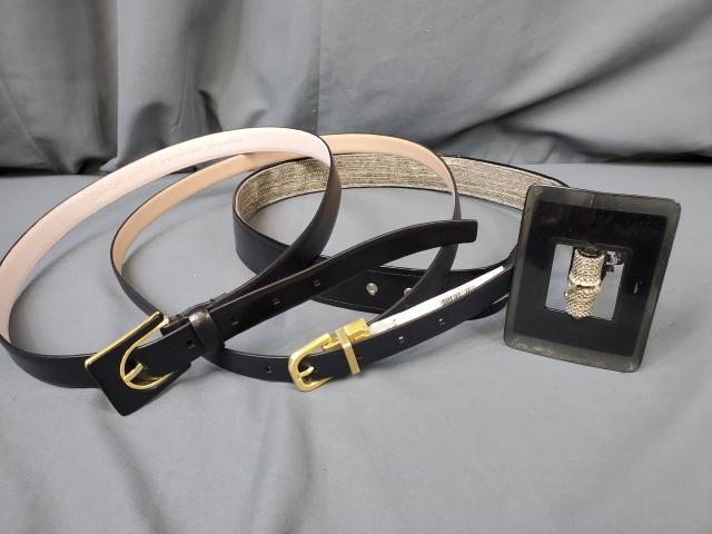 3 Ladies Belts 1990-2000 - Calvin Klein (1 of 11)