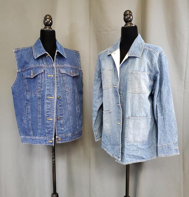 Vintage DKNY Denim Vest with Denim Shirt (1 of 11)