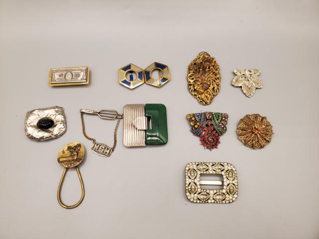 Antique Buckles, Clips and more (1 of 8)