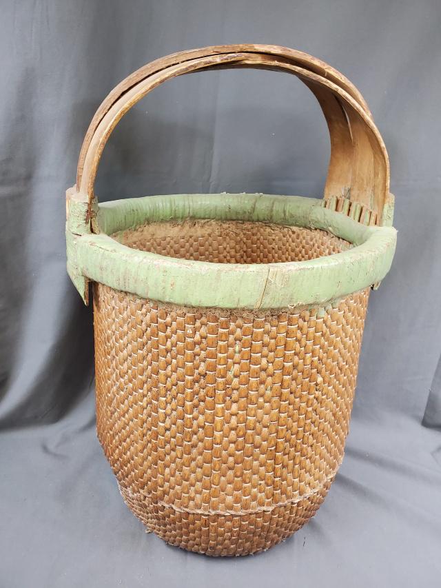 Antique Chinese Rice Basket (1 of 8)