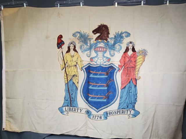 Vintage New Jersey State Flag Liberty & Prosperity (1 of 16)
