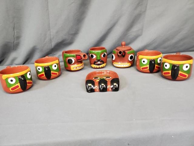 Vintage Totem Pottery Tea Set (1 of 11)