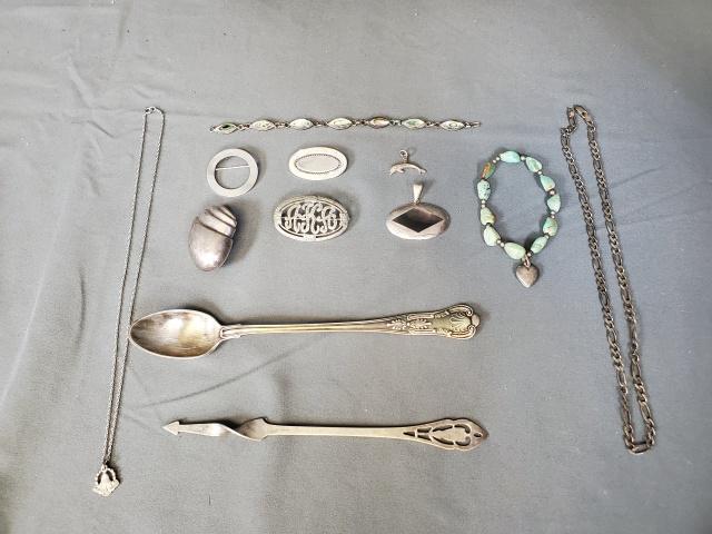 Misc Silver Jewelry and Other Items (1 of 19)