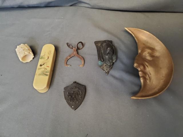 Carved Stone, Antique Lighter, and more (1 of 19)