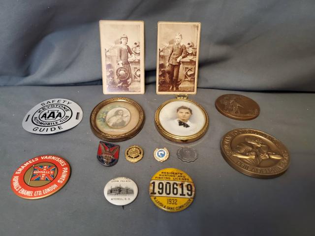 Antique Photos, Medallions, and More (1 of 17)