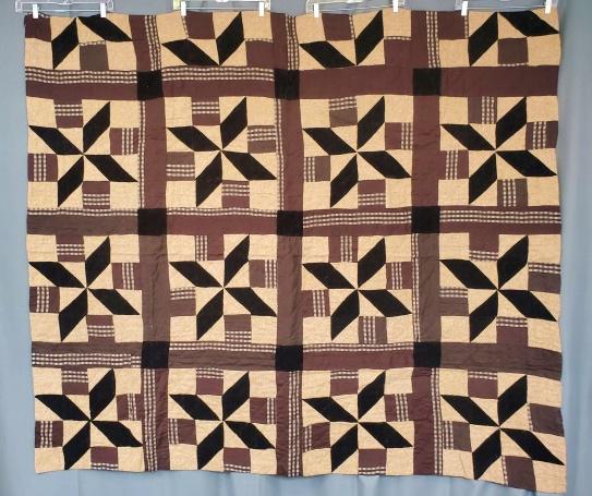 Vintage Pinwheel Star Quilt (1 of 6)