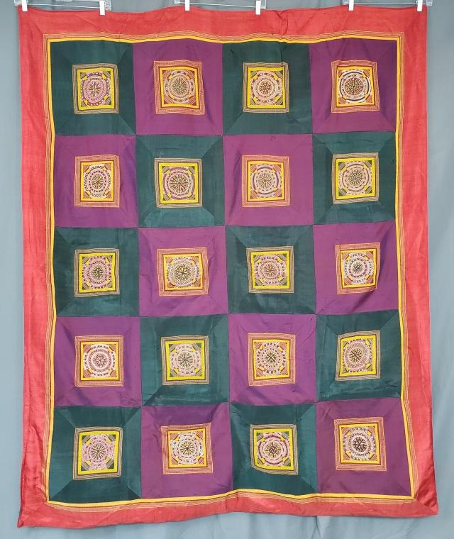 Ralli Patchwork and Embroidered Quilt (1 of 11)