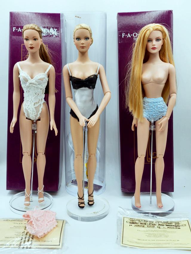 3 Tonner Tyler Wentworth Dolls (1 of 13)