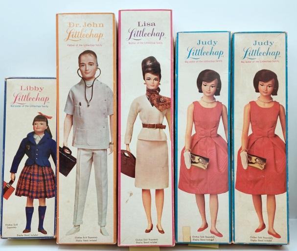 Vintage 1960s Littlechap Family Dolls in Boxes (1 of 12)