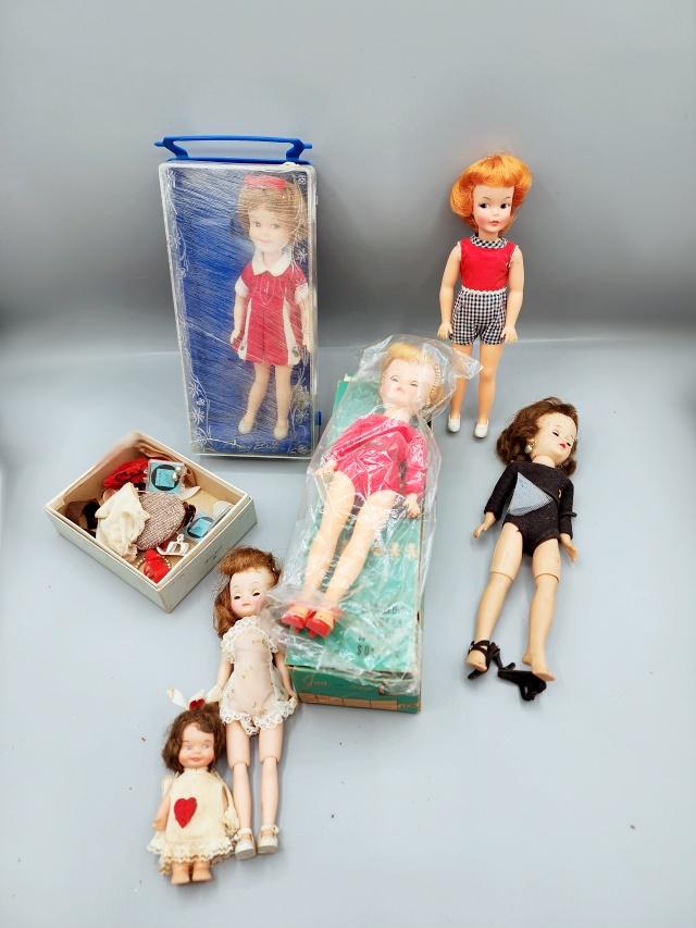 Vintage Doll Group with Ginny, Jan, and Betsy McCall (1 of 15)